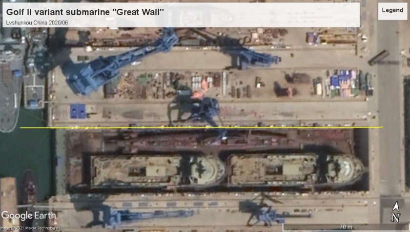 Golf SSB Lvshunkou China 2020 drydock