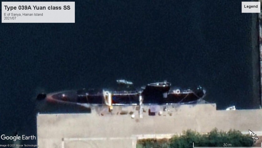 Type 039A SS Hainan Island 2021-07