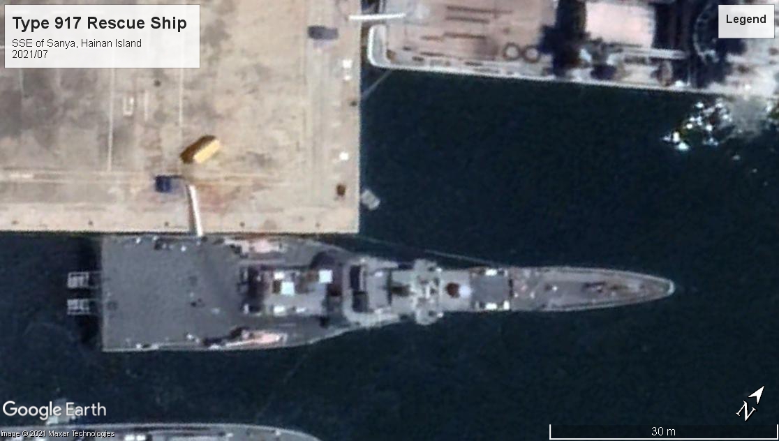 Type 917 Rescue Ship Hainan Island 2021-07
