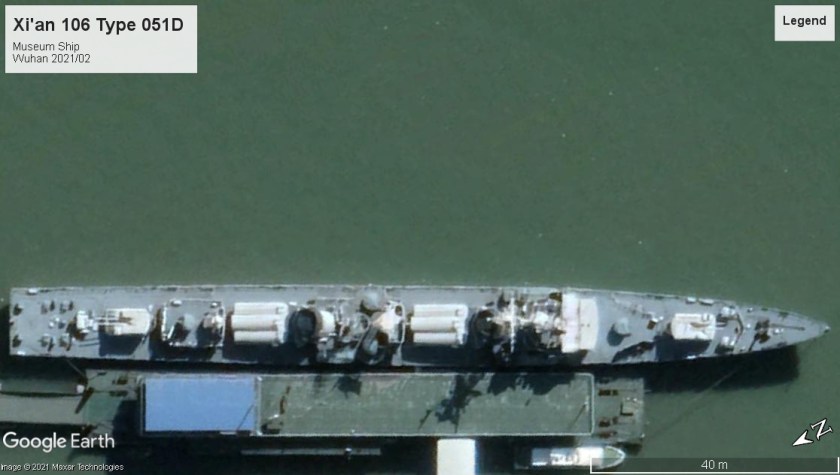 Xi'an 106 Type 051D DD museum Wuhan