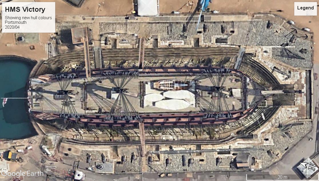 HMS Victory 1765 Portsmouth 2020