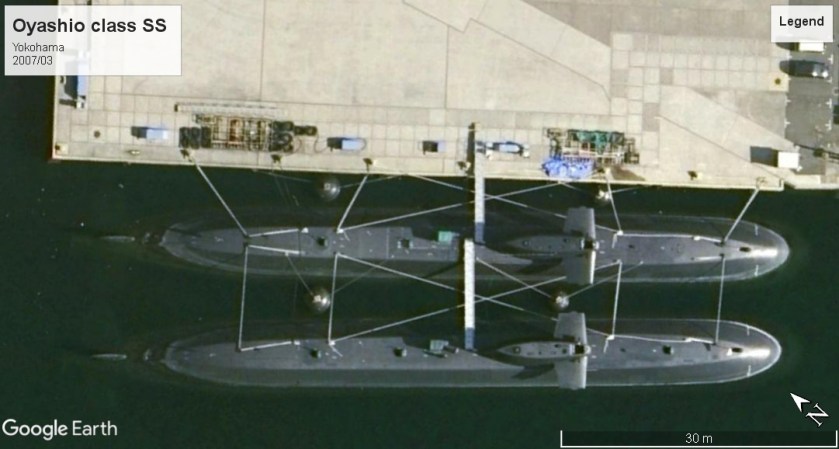 Oyashio class SS Yokohama 2007