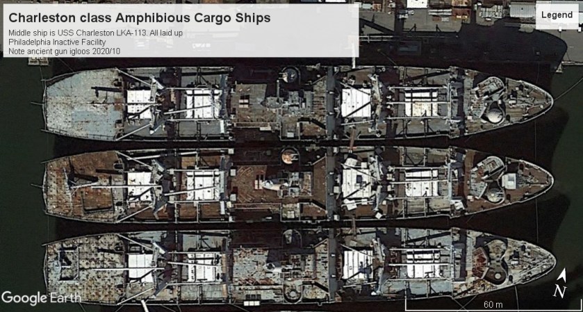 Charleston Class LKA Philadelphia laid up 2020