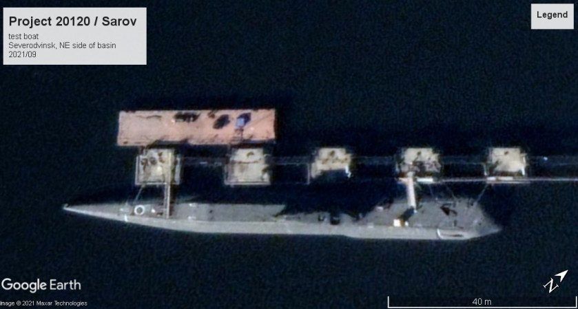 Sarov test boat Severodvinsk 2021
