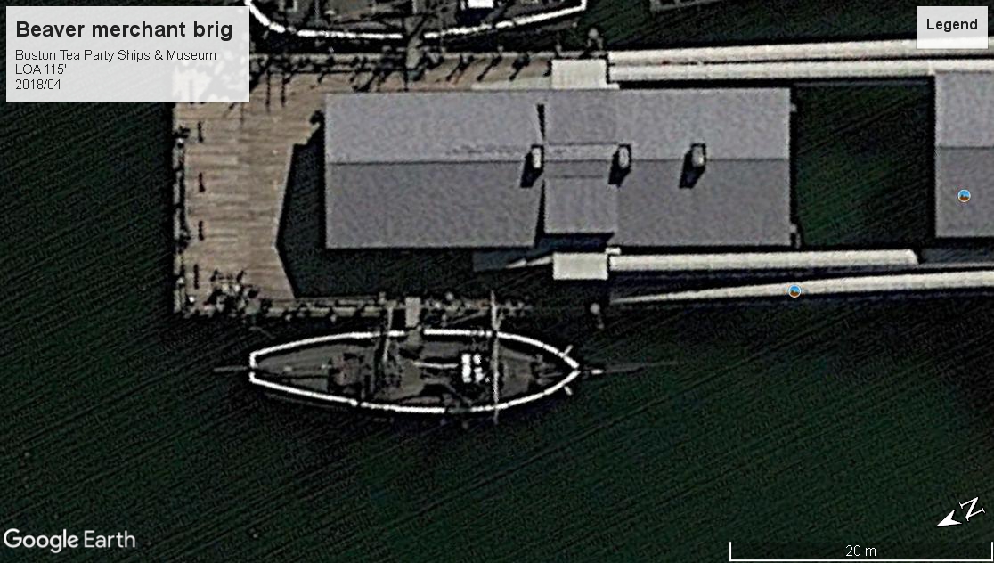 Beaver replica Boston Tea Party 2018