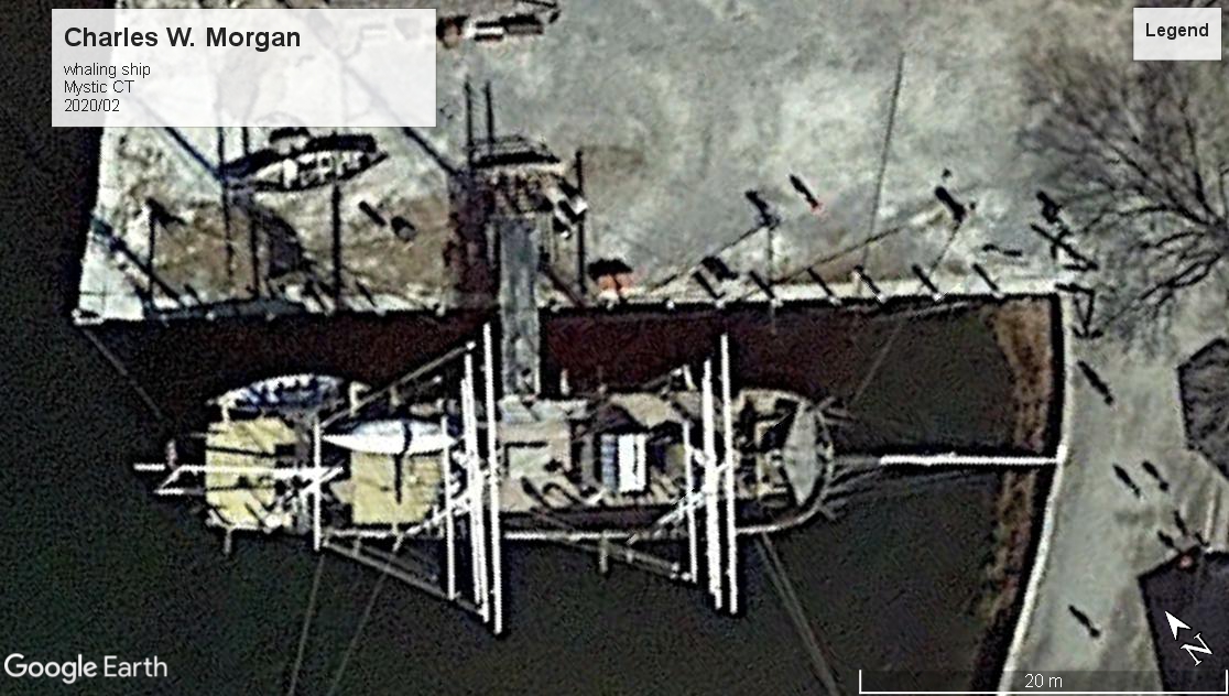 Charles W Morgan whaler Mystic CT 2020