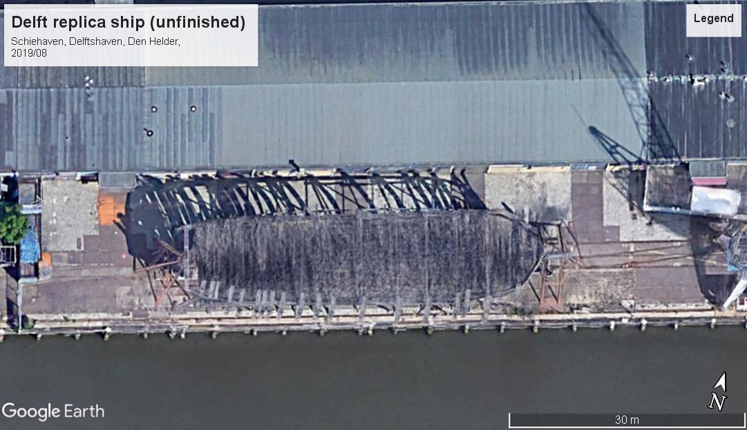 Delft ship replica Den Helder 2019