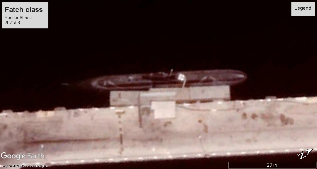 Fateh class SS Bandar Abbas 2021-06