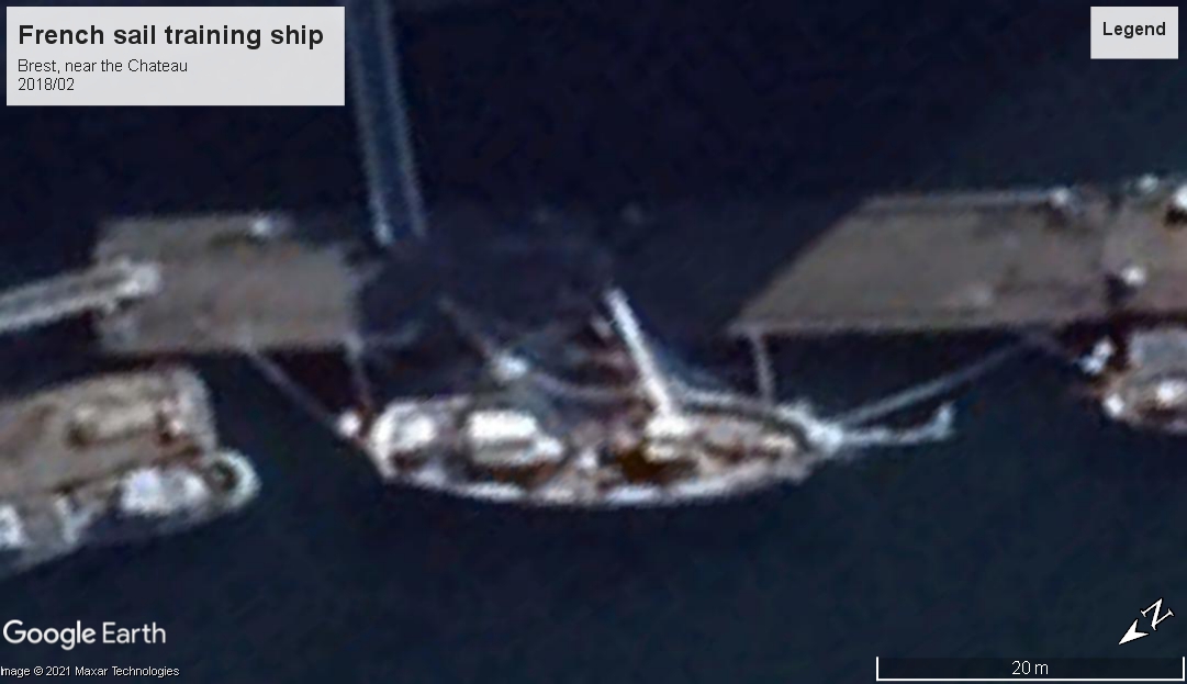 French sail training ship Brest 2018