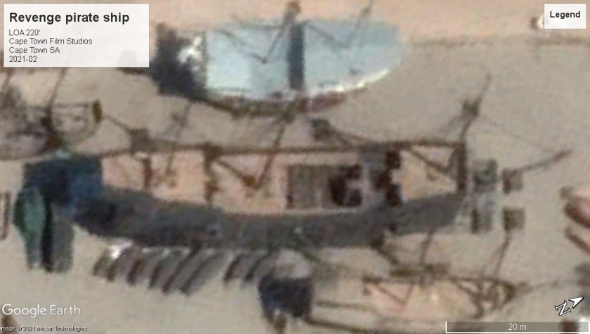 Revenge pirate ship SA 2021-02