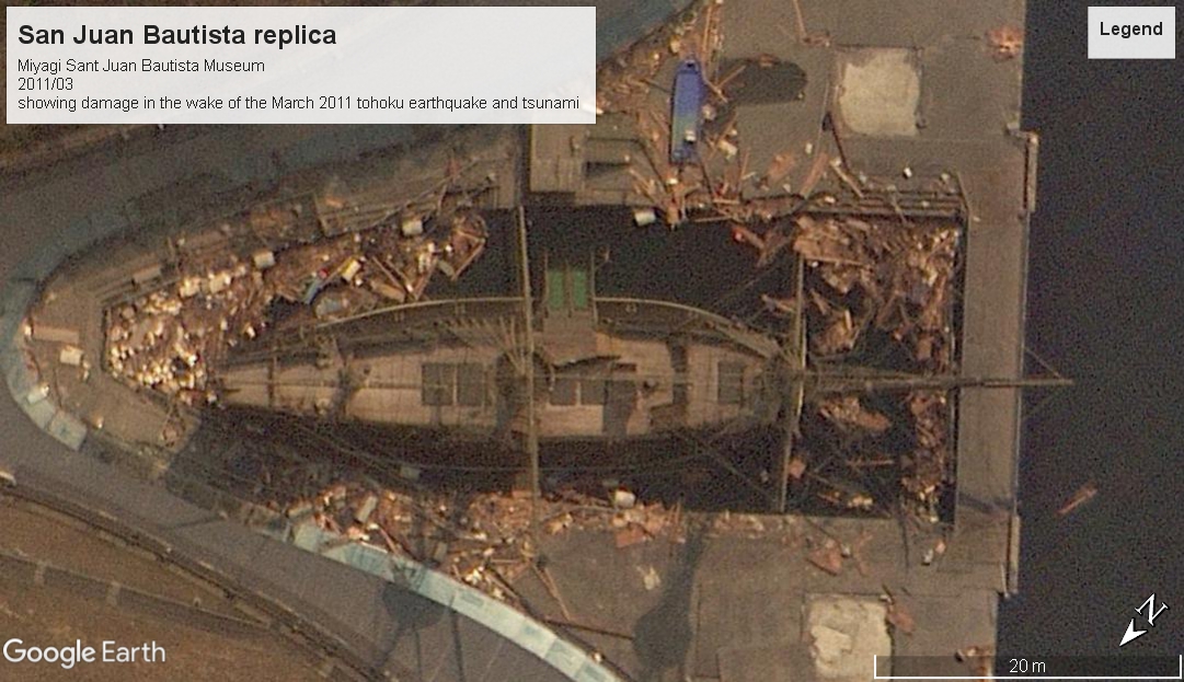 San Juan Bautista replica galleon ihinomaki 2011