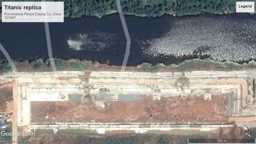 Titanic replica Daying Co. China 2016-07