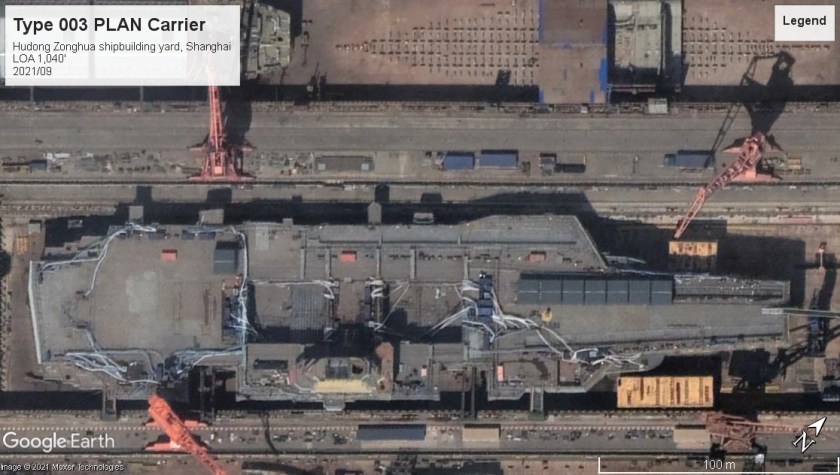 Type 003 Shanghai 2021-09