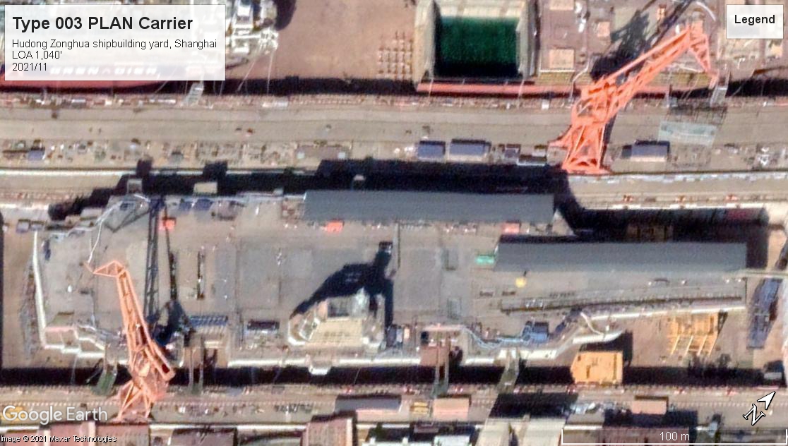 Type 003 Shanghai 2021-11