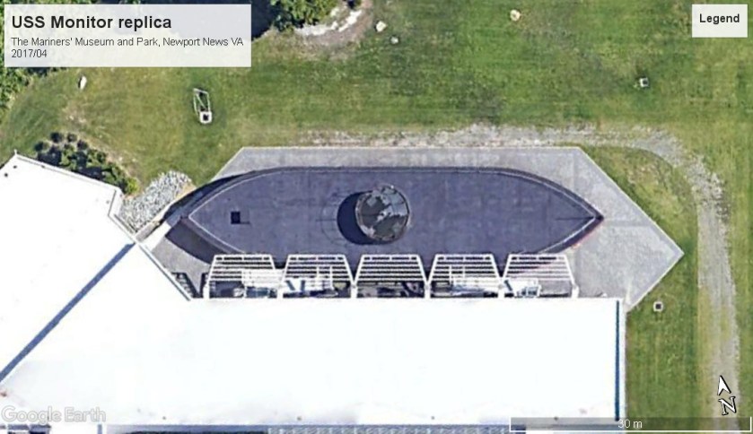 USS Monitor replica Newport News 2017
