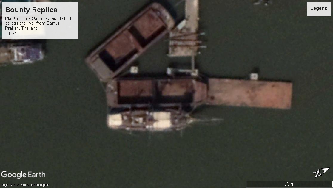Bounty II replica near Bangkok 2019-02