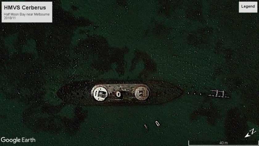 HMVS Cerberus Melbourne 2018