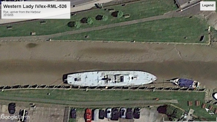 Fairmile RML-526 ferry Rye UK 2018