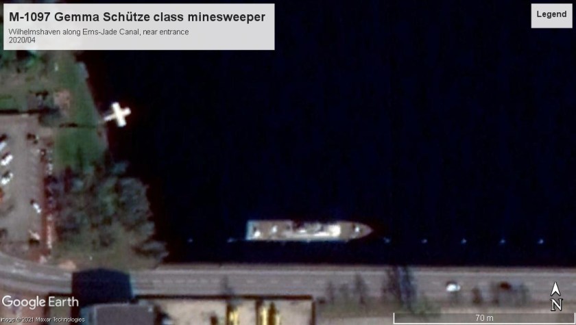 M-1097 Gemma Schütze class minesweeper Wilhelmshaven 2009