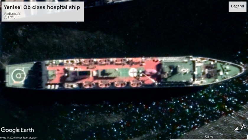 Yenisei Hospital ship Vladivostok 2017