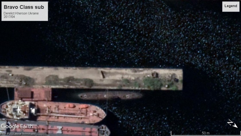 Bravo class sub Kherson Ukraine 2017