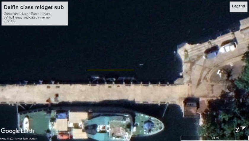 Delfin midget sub Havana 2021