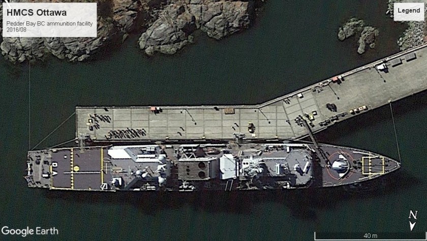 HMCS Ottawa Pedder Bay 2016