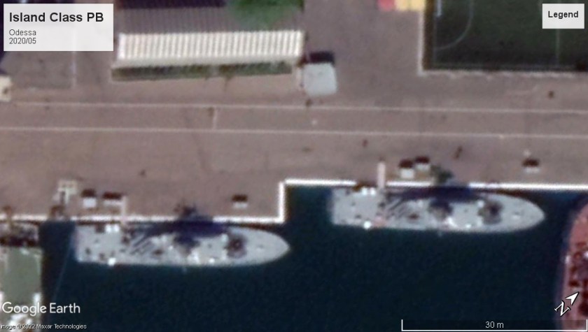 Island class PV Odessa 2020
