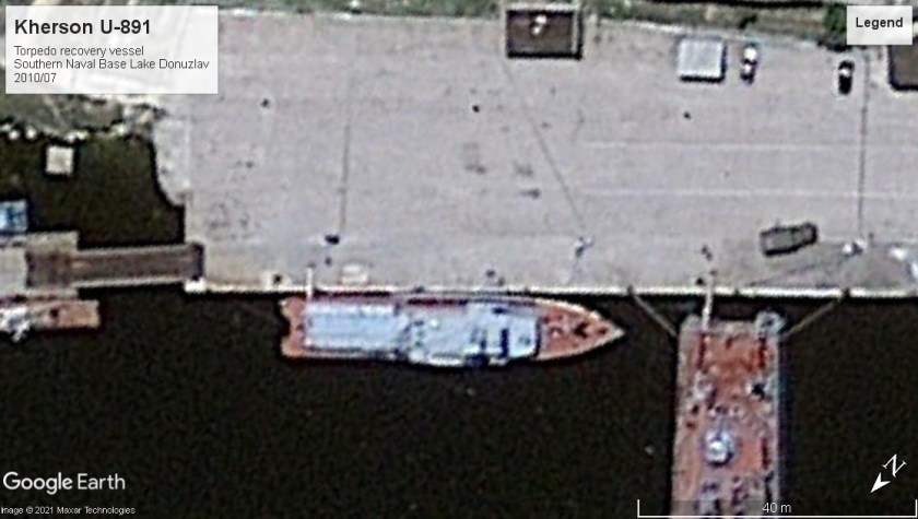 Kherson U-891 torpedo Lake Donuzlav 2010