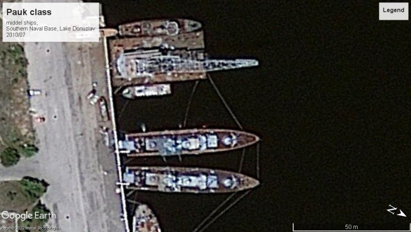 Pauk class corvette Lake Donuzlav 2010