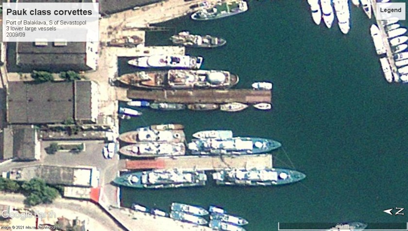 Pauk class corvettes Balaklava 2009