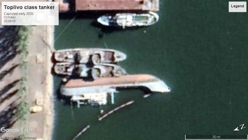 Toplivo tanker wreck Ochakiv 2020