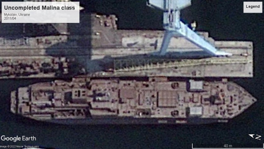 Malina class incomplete at Mykolaiv 2011