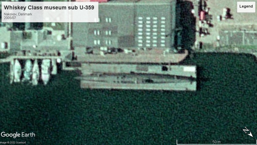 Whiskey class SS museum sub Nakskov denmark