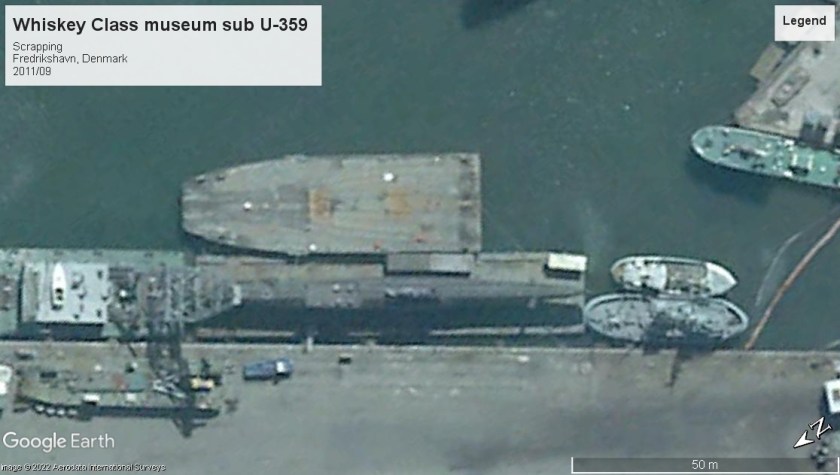 Whiskey class SS museum sub scrapping denmark 2011