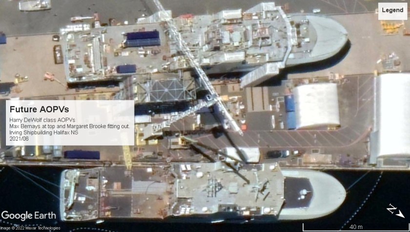 Harry DeWolf class AOPVs Halifax 2022-06