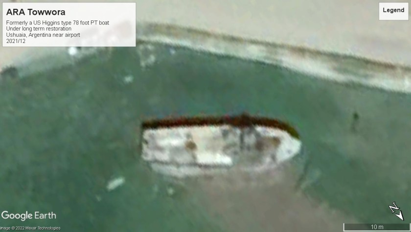 ARA Towwora PT-boat Ushuaia Argentina 2021
