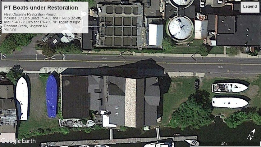 PT boats restoration FL Obsolete Kingston NY 2019