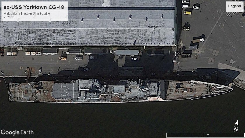 USS Yorktown CG-48 philadelphia 2021