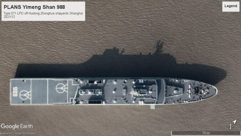 PLANS Yimeng Shan 988 Shanghai