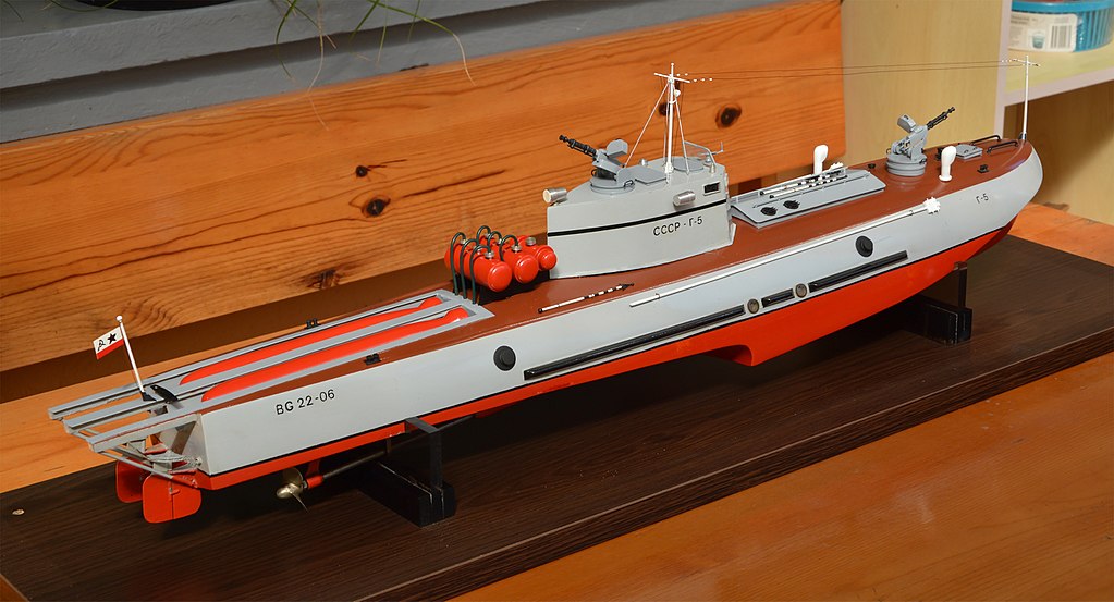 Scale_model_of_Soviet_Г-5_class_torpedo_boat_by_Hristo_Boevski_-_03