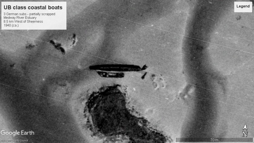 UB-class FWW subs Medway 1940s