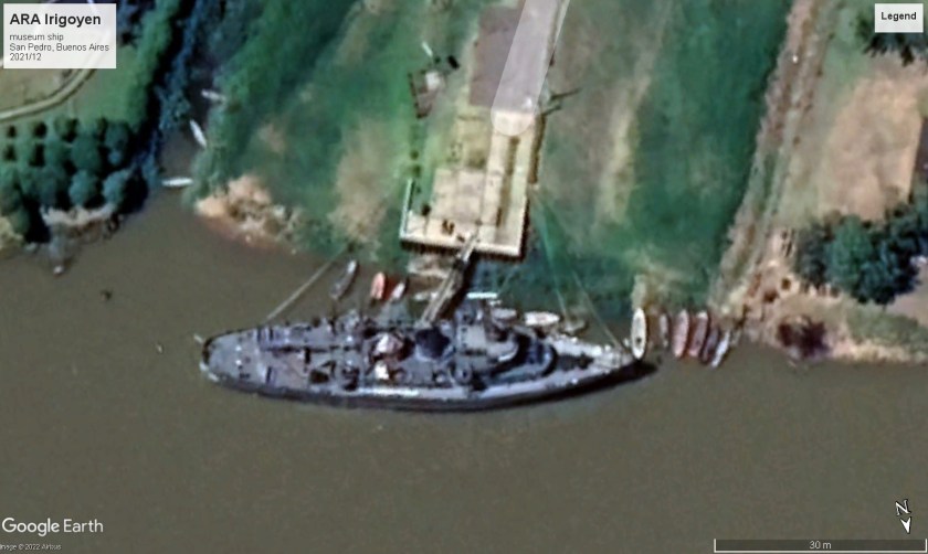 ARA Irigoyen museum ship San Pedro