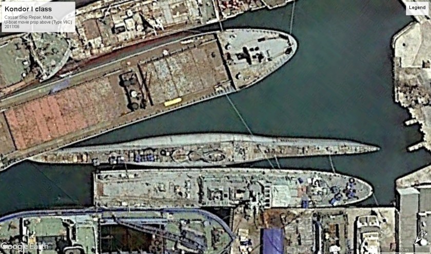 Kondor class and uboat prop cassar Malta 2017