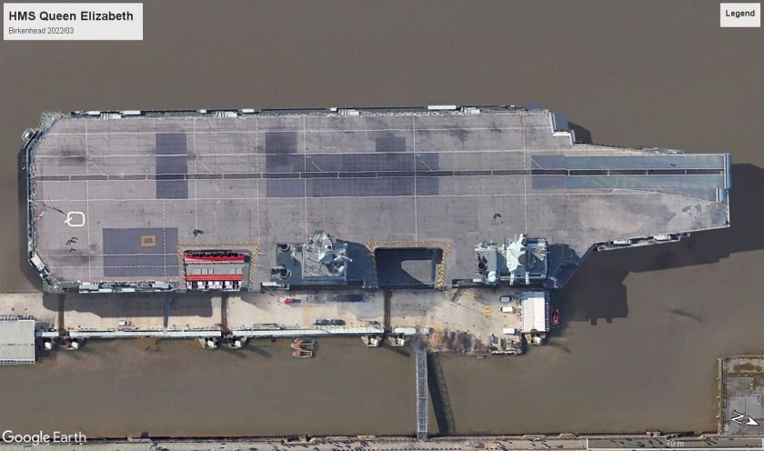 HMS Queen Elizabeth Birkenhead 2022
