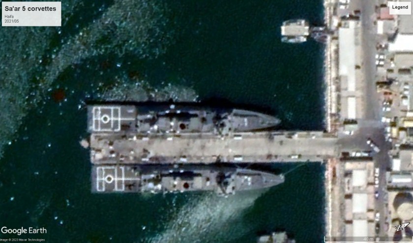 Sa'ar 5 corvettes Haifa 2021