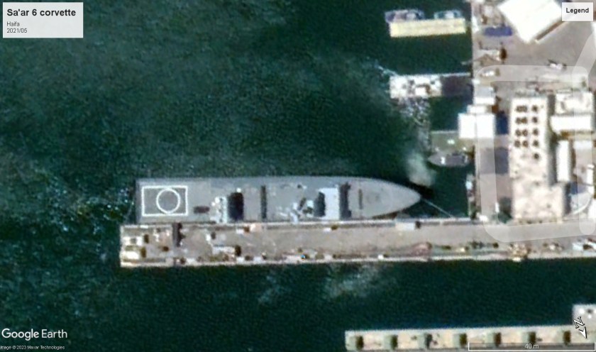 Sa'ar 6 corvette Haifa 2021