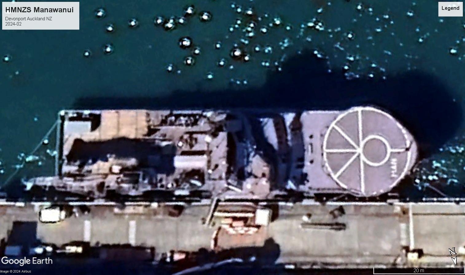 HMNZS Manawanui Devonport NZ 2024